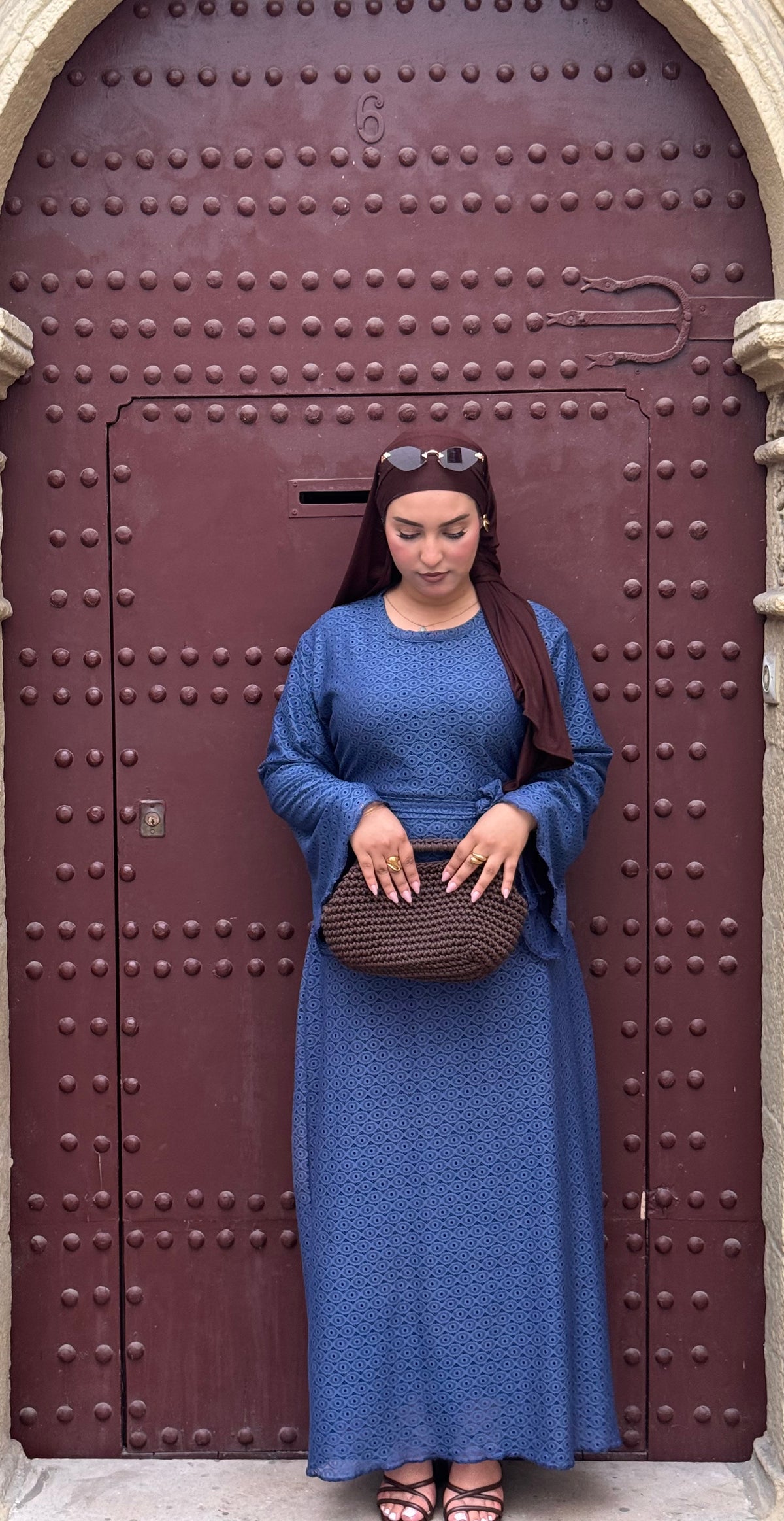 Robe Dentelle Royal Blue