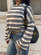 Top Classic Navy Stripe